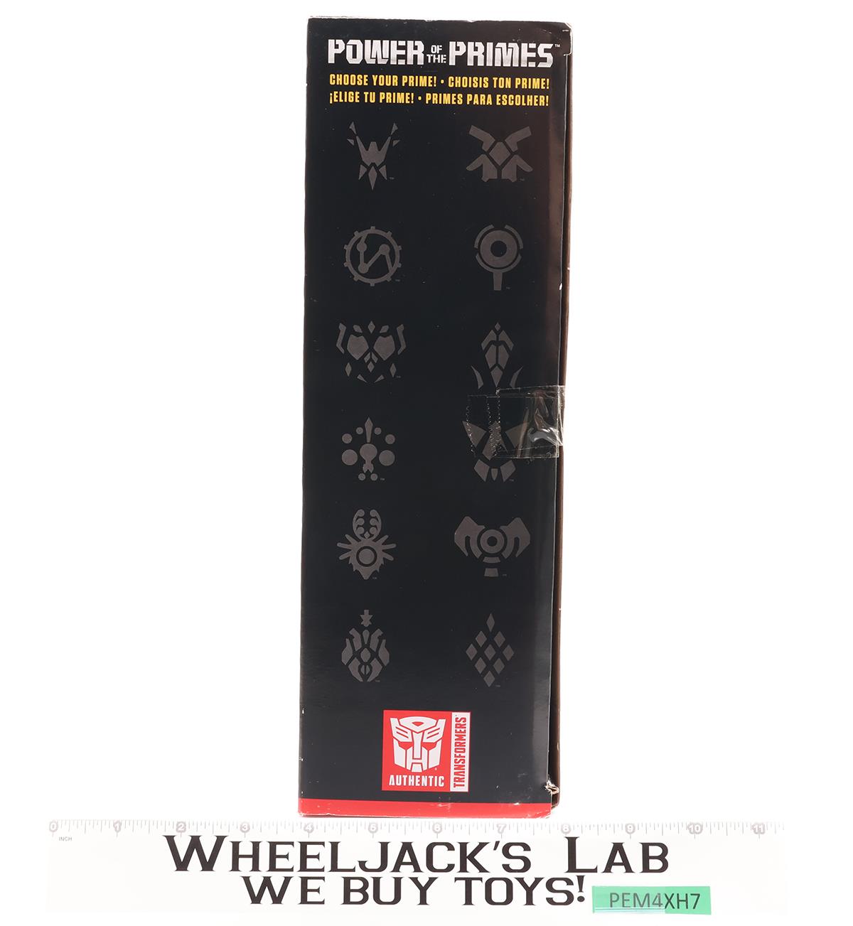 Optimus Prime Transformers Power of the Primes 2017 Hasbro Figure NEW MIB