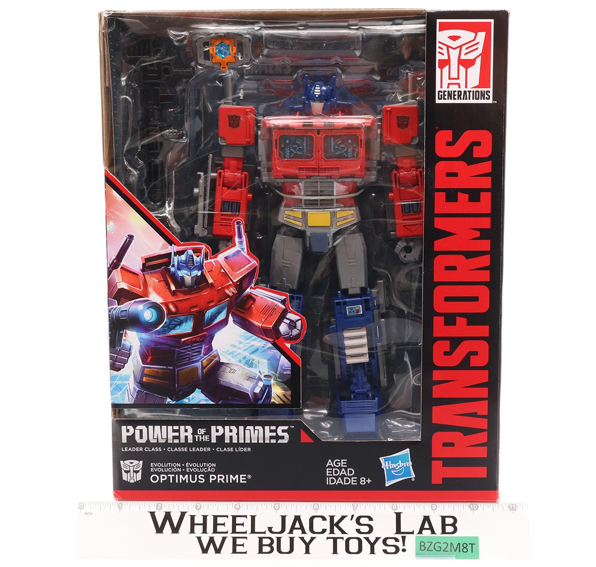 Optimus Prime Transformers Power of the Primes 2017 Hasbro Figure NEW SEALED