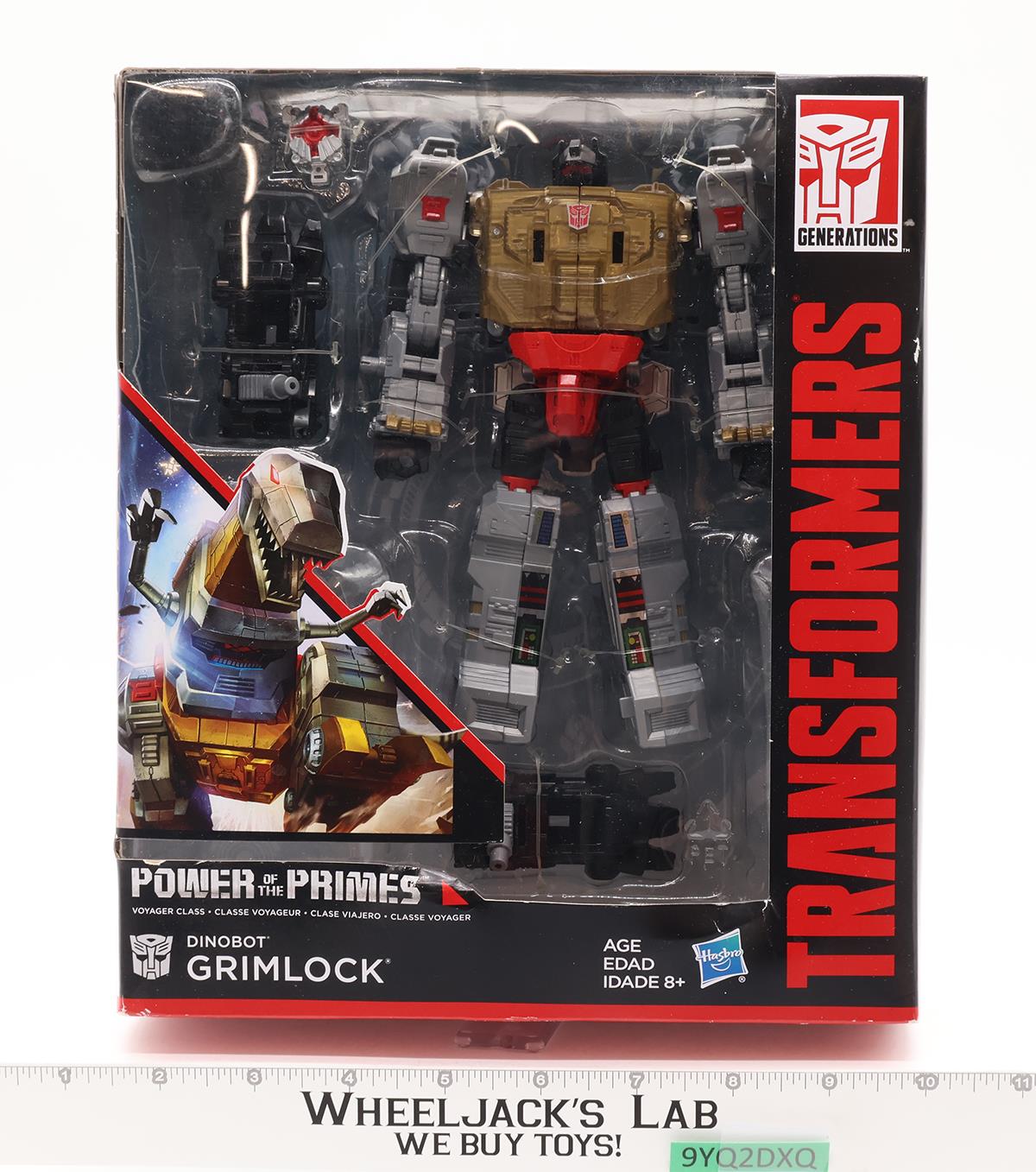Dinobot Grimlock Transformers Power of the Primes 2017 Hasbro Figure NEW SEALED