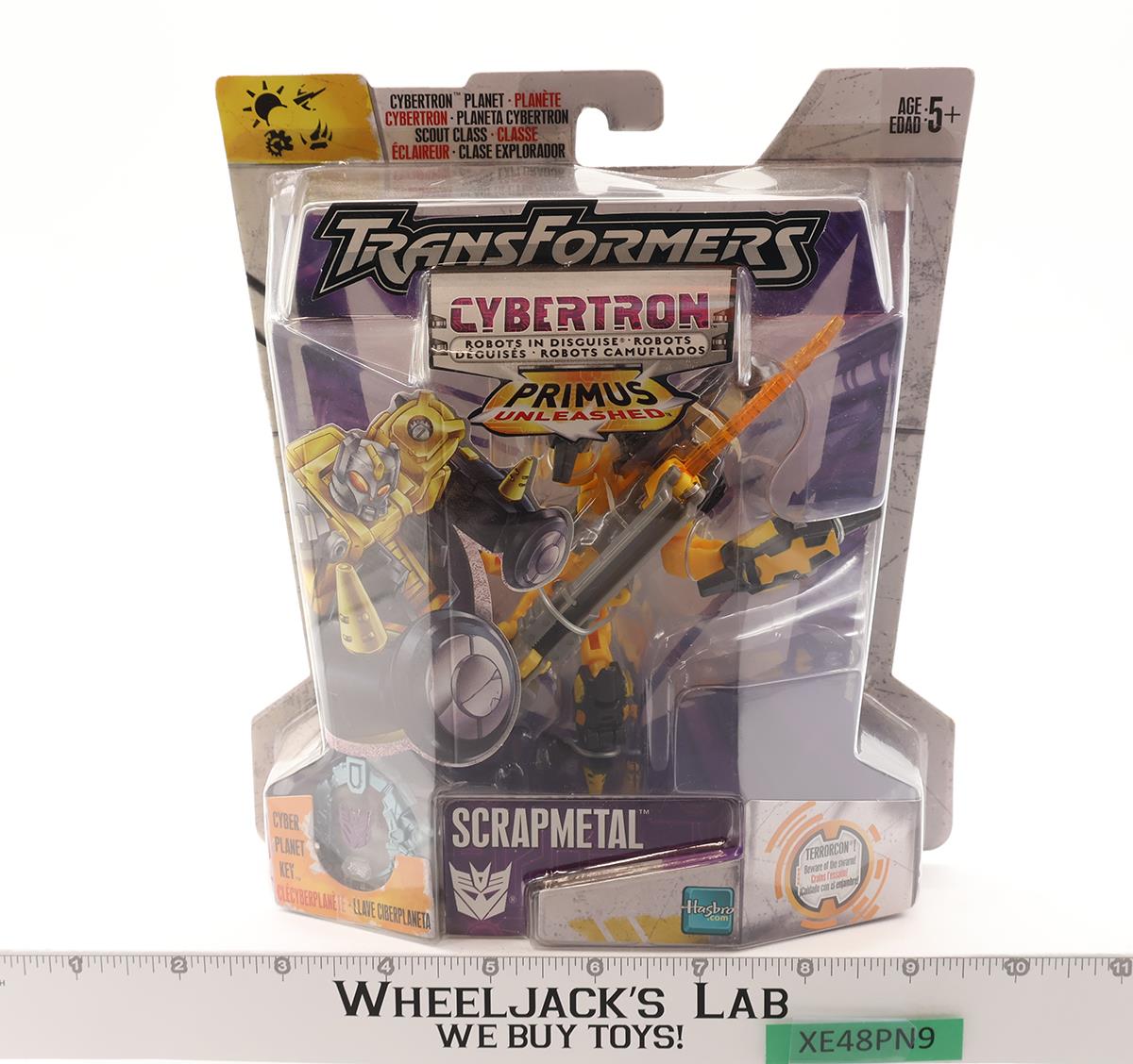 Scrapmetal Scout Class Transformers Cybertron 2005 Hasbro Figure NEW SEALED