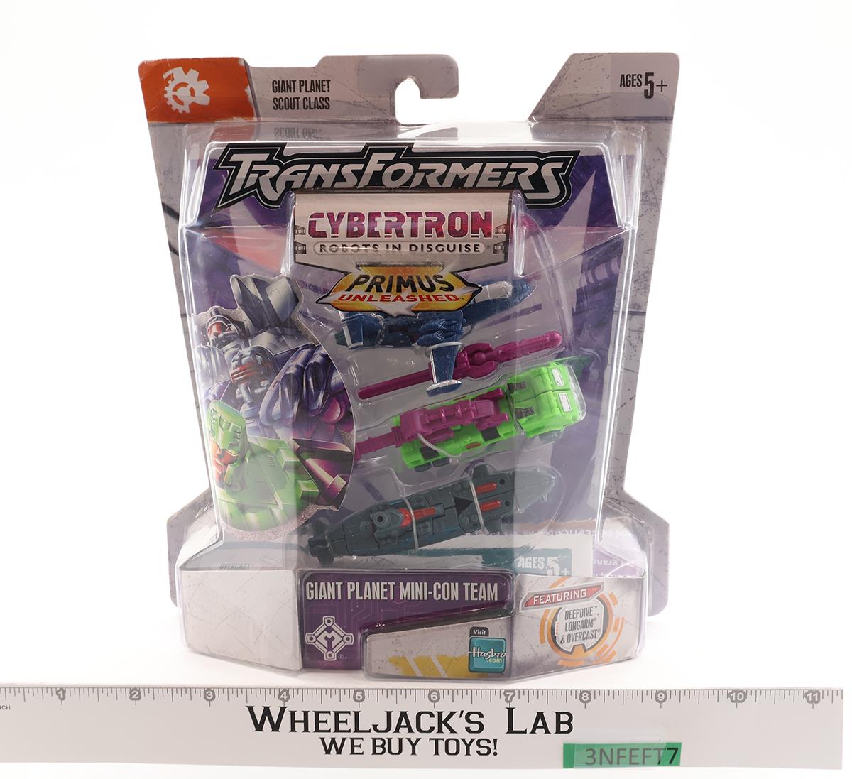 Giant Planet Mini Con Team Transformers Cybertron 2005 Hasbro Figure NEW SEALED