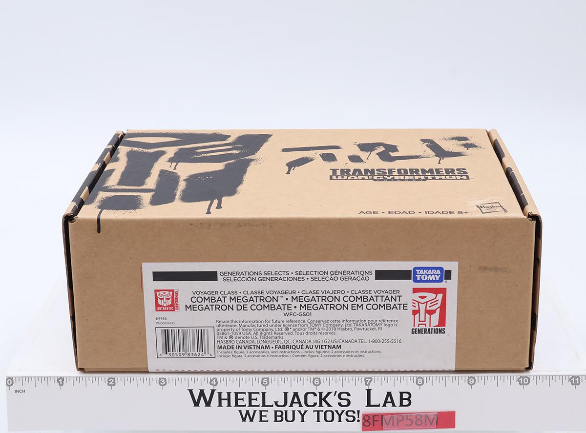 WFC-GS01 Combat Megatron Transformers Generations Selects WFC Hasbro NEW SEALED
