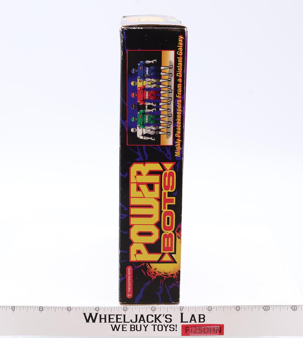 Black Jack Black Ranger Power Bots Masterbotix 1994 Trendmasters NEW SEALED