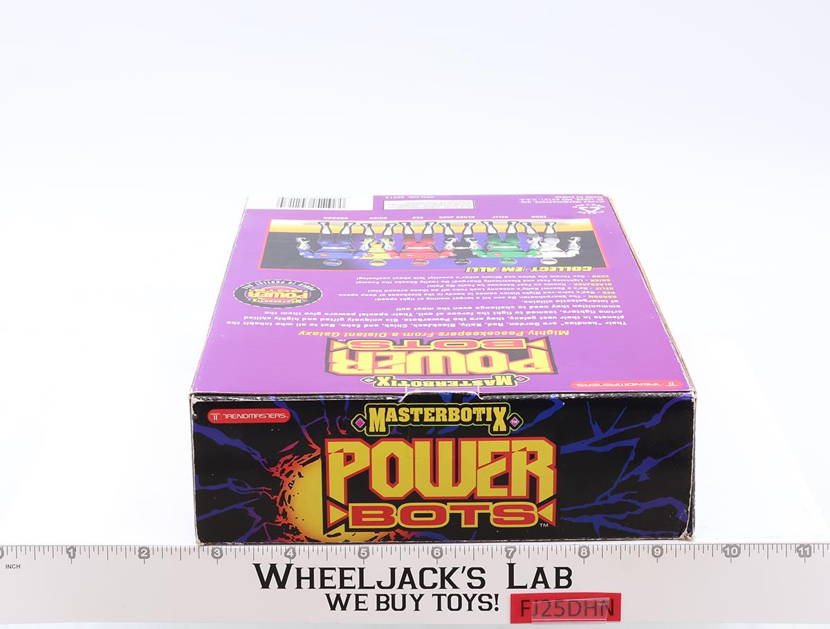 Black Jack Black Ranger Power Bots Masterbotix 1994 Trendmasters NEW SEALED