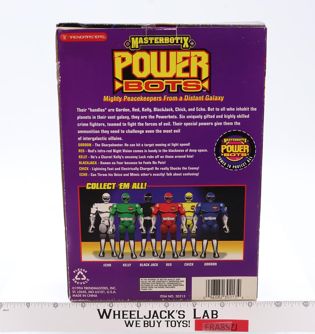 Echo White Ranger Power Bots Masterbotix 1994 Trendmasters Figures NEW SEALED