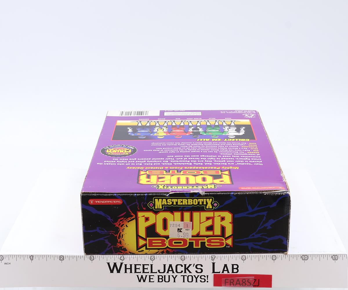 Echo White Ranger Power Bots Masterbotix 1994 Trendmasters Figures NEW SEALED