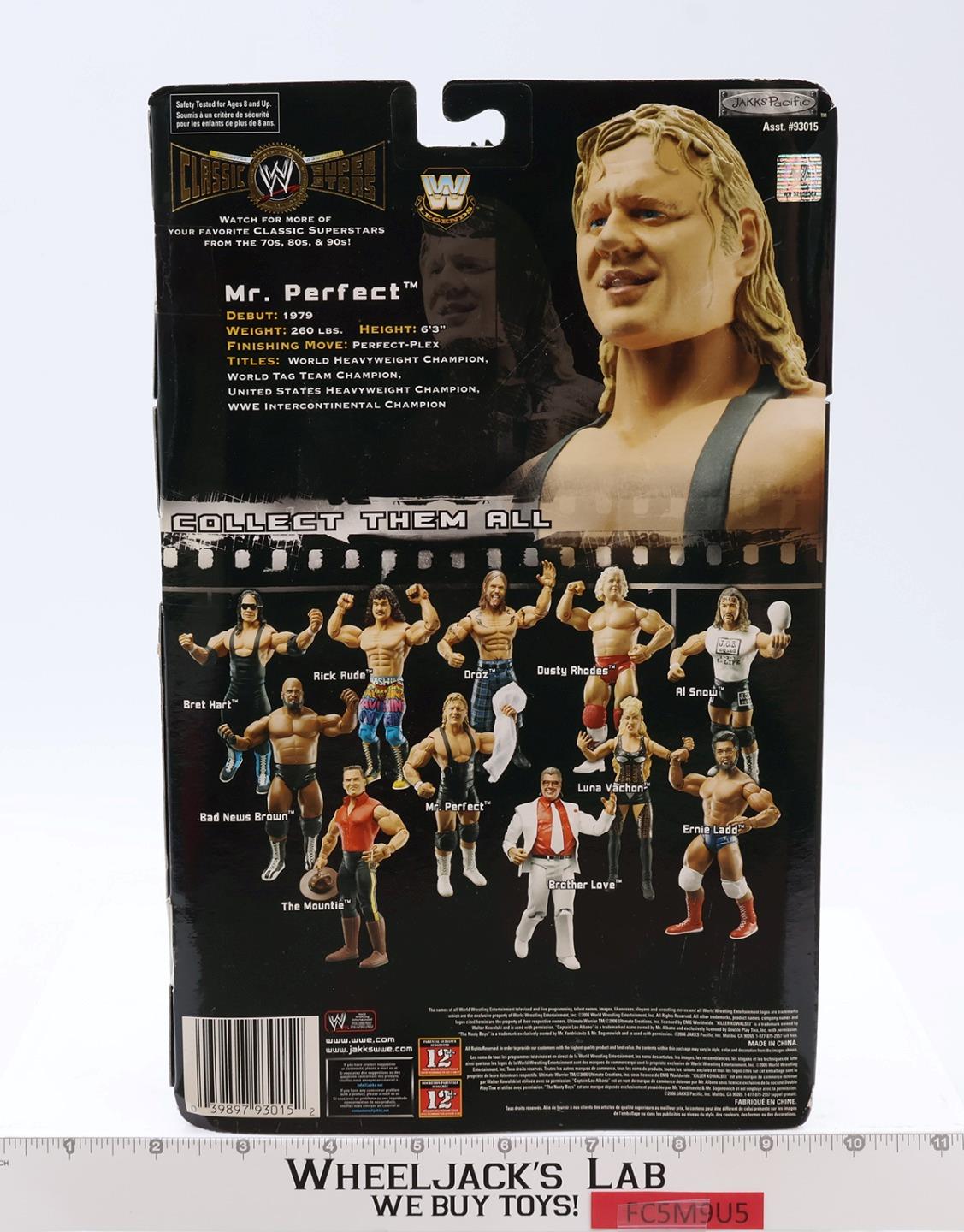 Mr. Perfect WWE Classic Superstars Series 13 2006 Jakks Pacific NEW SEALED