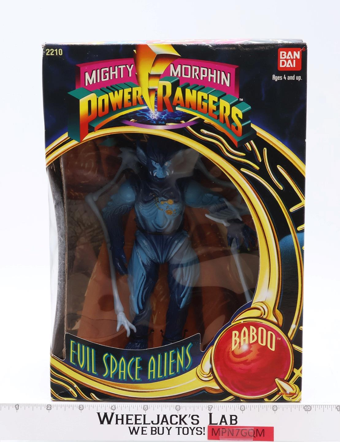 Baboo Mighty Morphin Power Rangers 1994 Bandai Action Figure NEW MISB SEALED