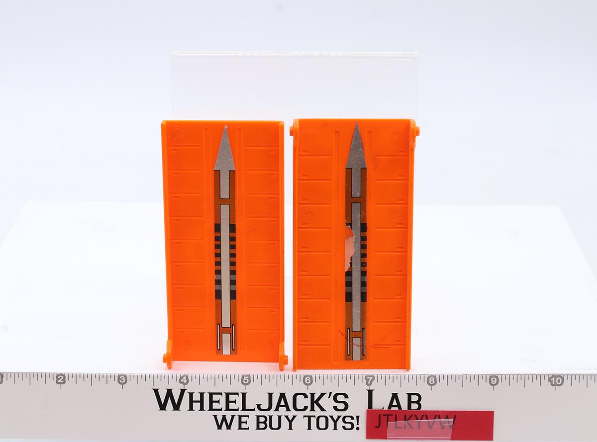 Scorponok Ramps PAIR STICKERED 1987 Vintage Hasbro G1 Transformers Action Figure