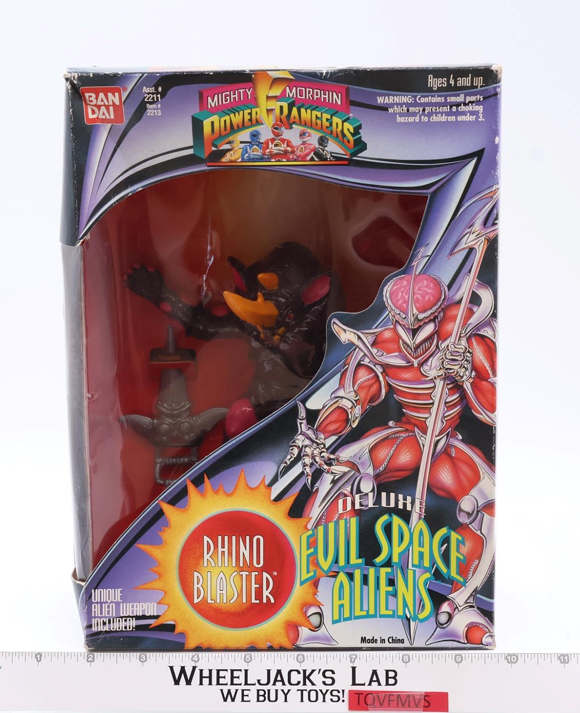 Rhino Blaster Mighty Morphin Power Rangers 1994 Bandai Action Figure NEW SEALED