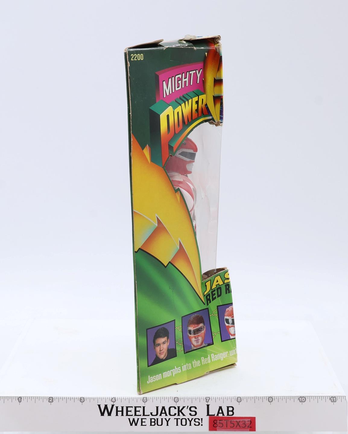 Jason Red Ranger Complete Mighty Morphin Power Rangers 1993 Bandai 8" NEW MIB