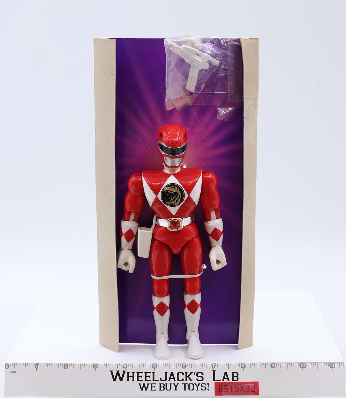 Jason Red Ranger Complete Mighty Morphin Power Rangers 1993 Bandai 8" NEW MIB