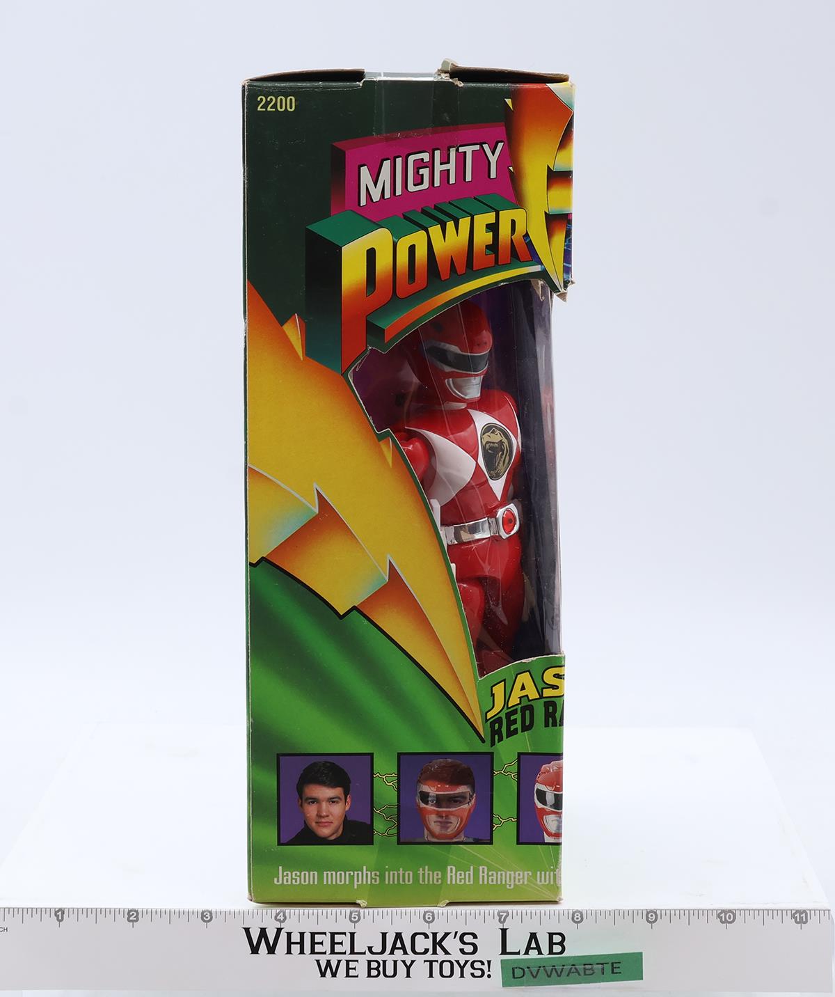 Jason Red Ranger Complete Mighty Morphin Power Rangers 1993 Bandai 8" Figure