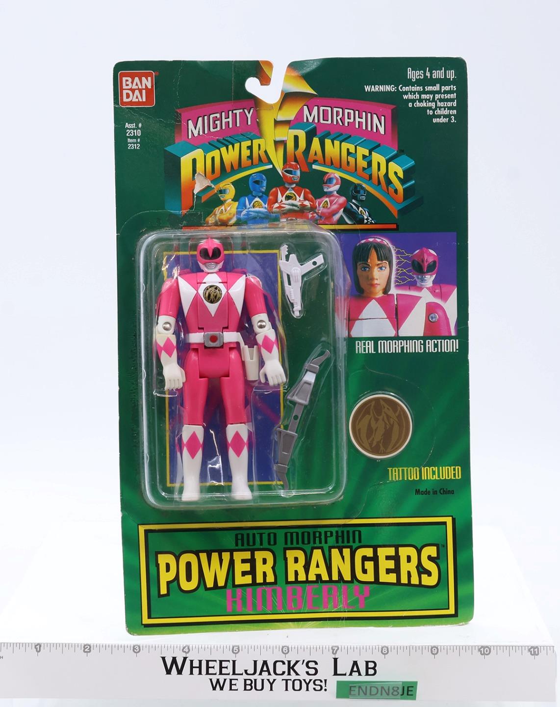Auto Morphin Kimberly Pink Ranger MMPR Power Rangers 1994 Bandai NEW SEALED