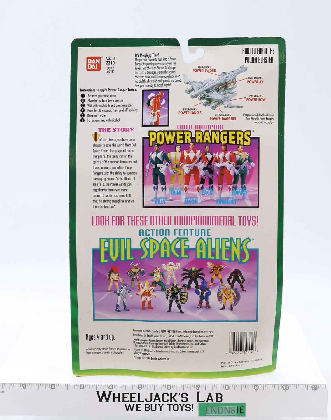 Auto Morphin Kimberly Pink Ranger MMPR Power Rangers 1994 Bandai NEW SEALED