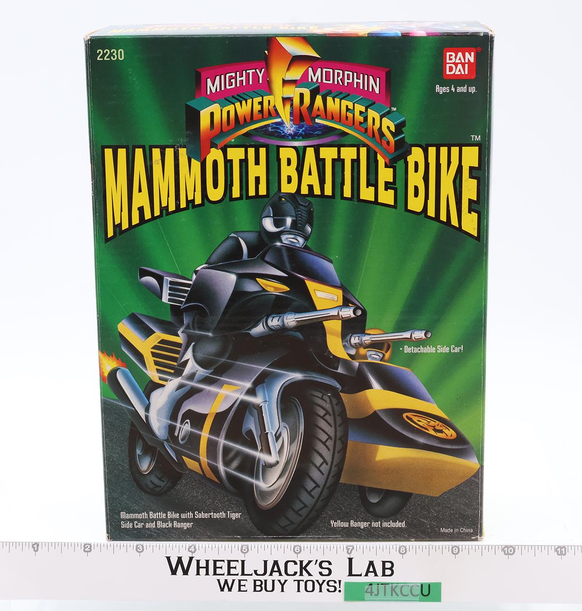 Mammoth Battle Bike MMPR Power Rangers 1993 Bandai Action Figure Vehicle