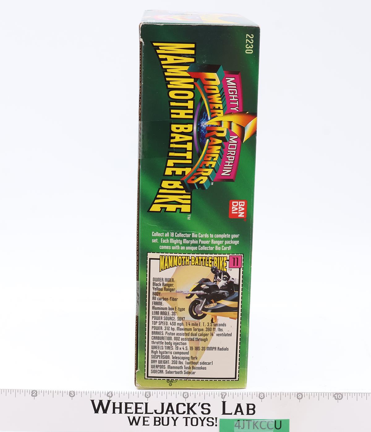 Mammoth Battle Bike MMPR Power Rangers 1993 Bandai Action Figure Vehicle