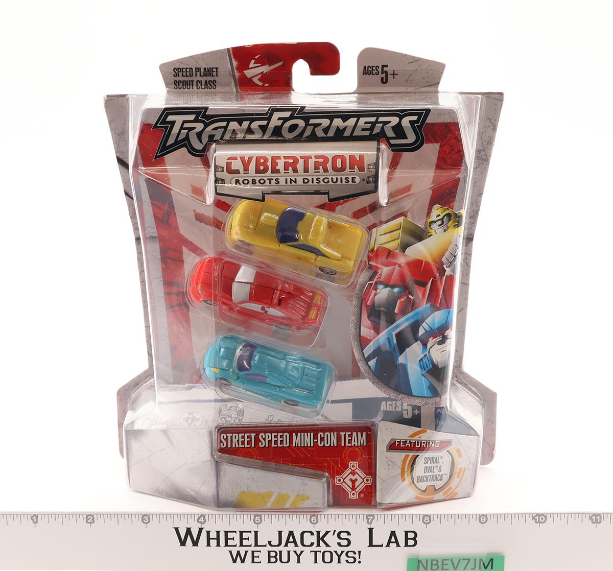 Street Speed Mini Con Team Transformers Cybertron 2005 Hasbro Figure NEW SEALED