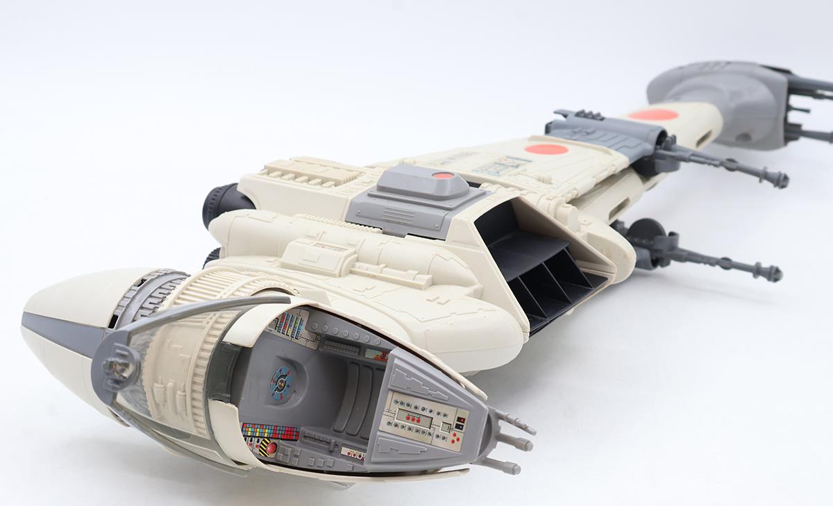 B-Wing Fighter 100% Complete Star Wars ROTJ 1984 Kenner Action Figure Vehicle