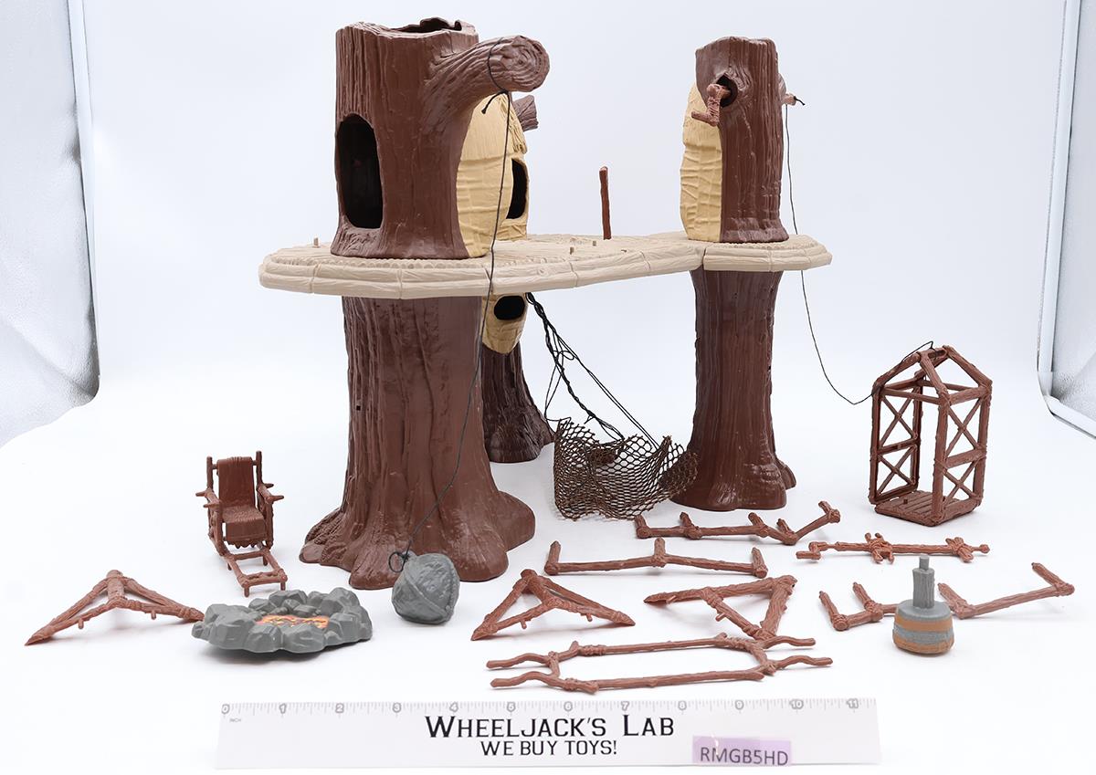 Endor Ewok Village 100% Complete Star Wars ROTJ 1983 Kenner Vintage Playset
