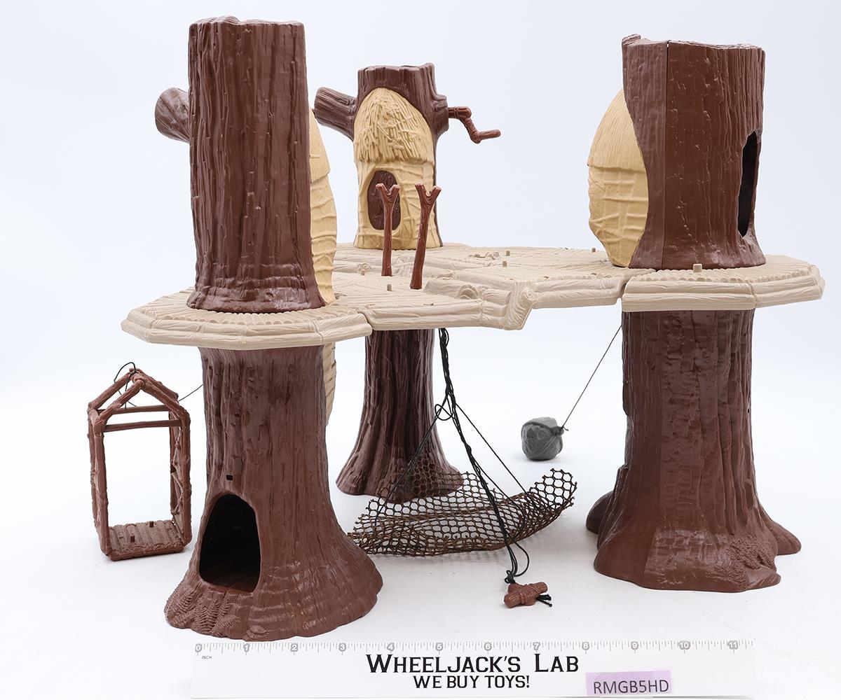 Endor Ewok Village 100% Complete Star Wars ROTJ 1983 Kenner Vintage Playset