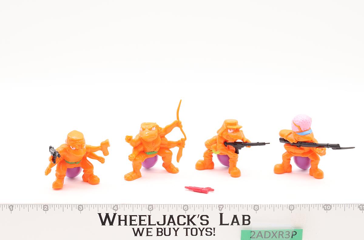 Army Ants Lot of 8 Orange Blue 1987 Hasbro Vintage Action Figures
