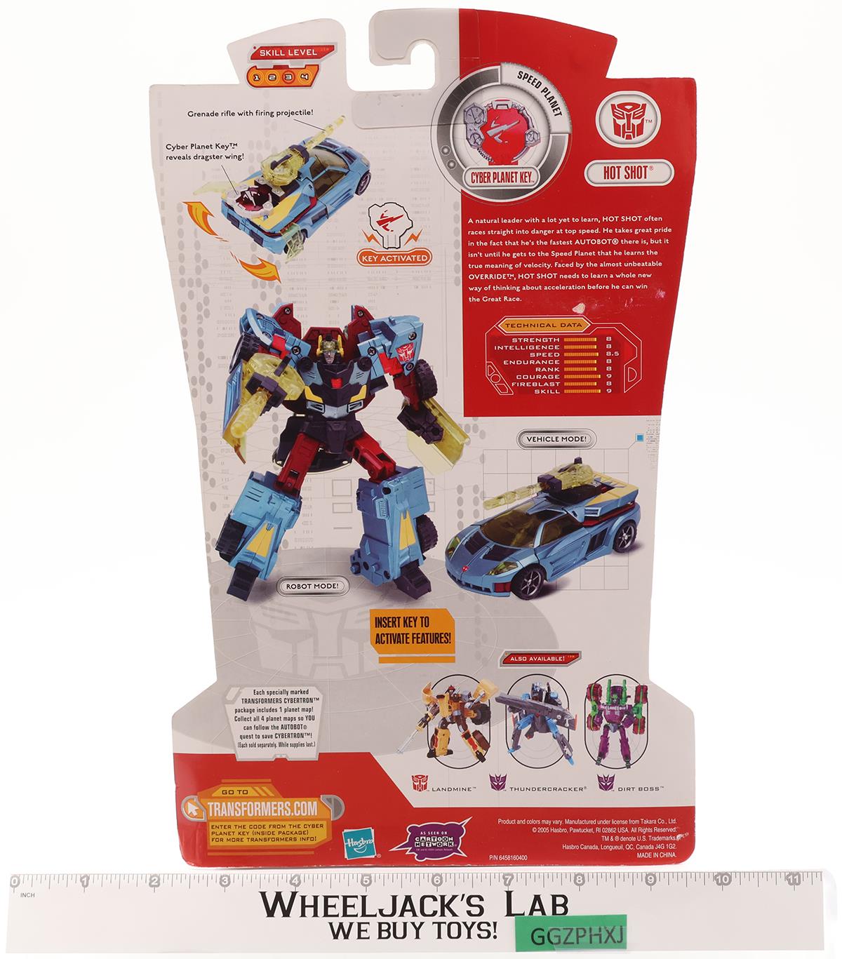 Hot Shot Transformers Cybertron 2006 Hasbro Action Figure NEW SEALED