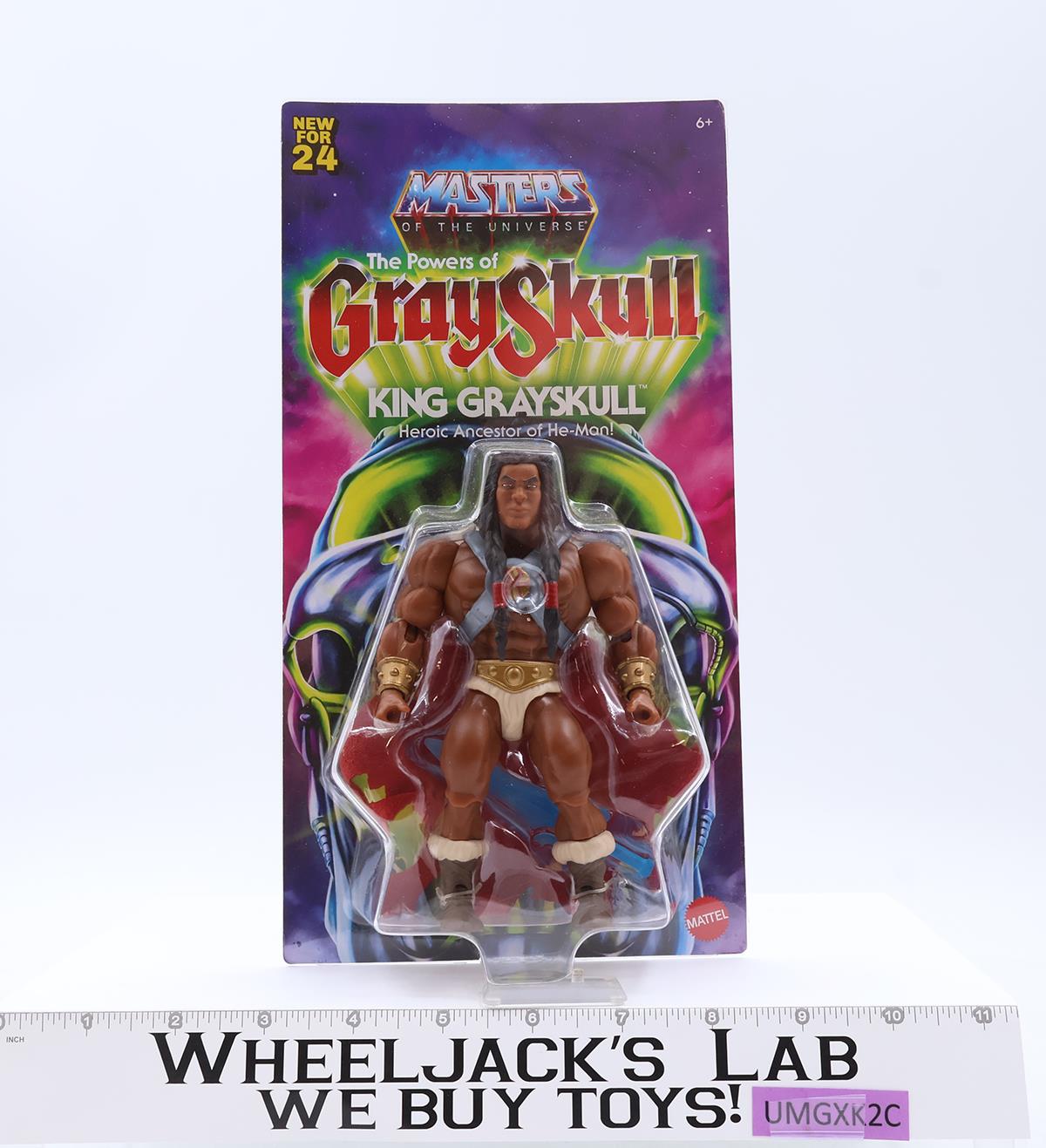 King Grayskull Masters of the Universe MOTU Origins 2024 Mattel NEW SEALED