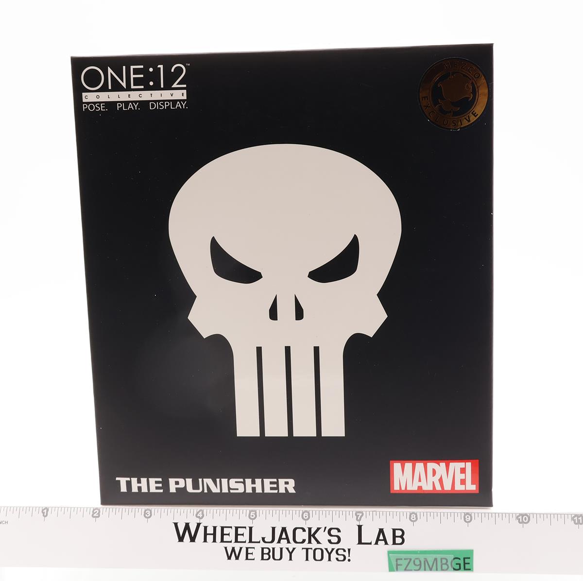 The Punisher Marvel Comics 2018 Mezco One:12 6" Action Figure NEW MIB