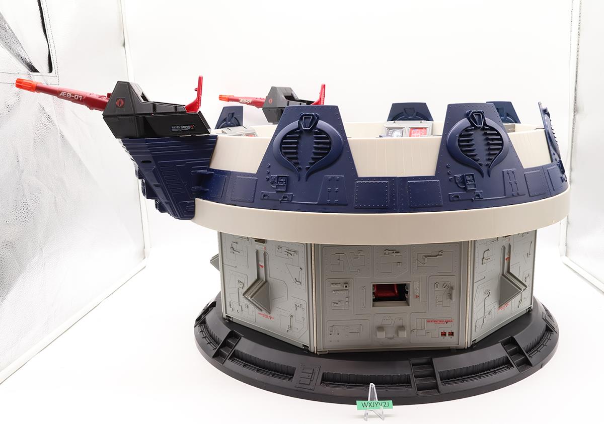 Terror Drome 100% Complete Unbroken GI Joe 1986 Hasbro Figure Playset NO REPRO