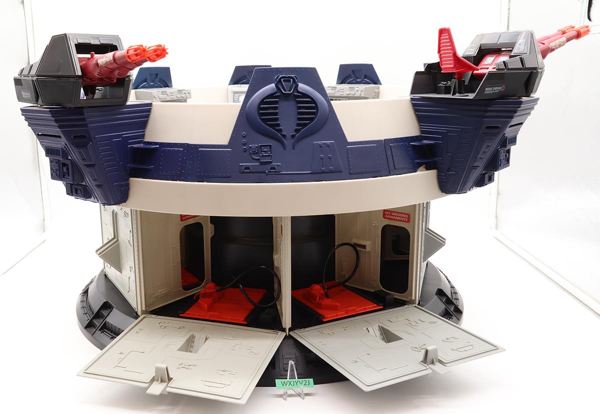 Terror Drome 100% Complete Unbroken GI Joe 1986 Hasbro Figure Playset NO REPRO