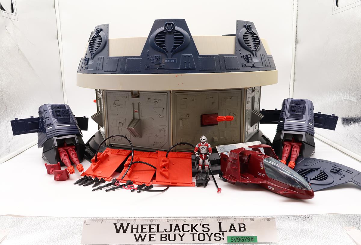 Terror Drome 100% Complete GI Joe 1986 Hasbro Vintage Action Figure Playset