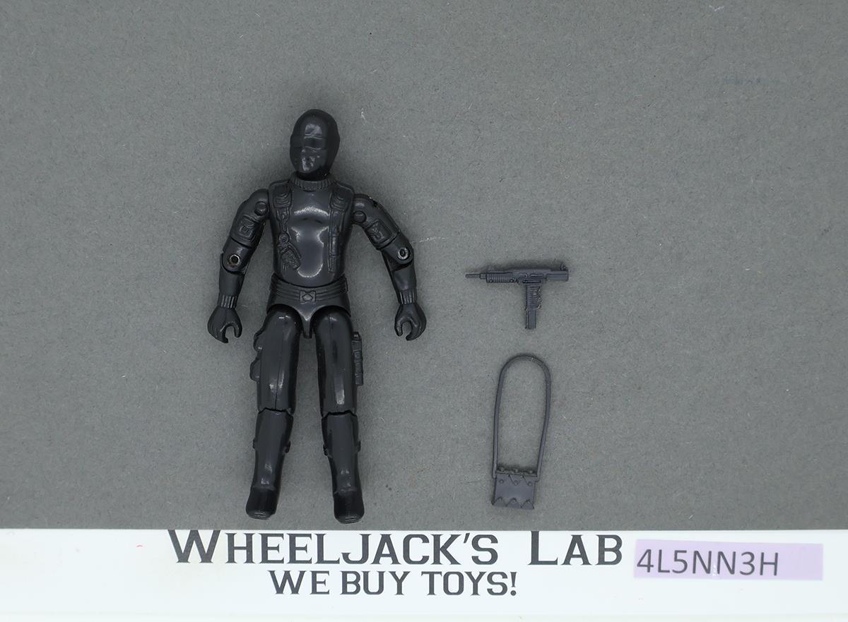 Snake Eyes V1.5 Swivel Arms 100% Complete G.I. Joe 1983 Hasbro Vintage Figure