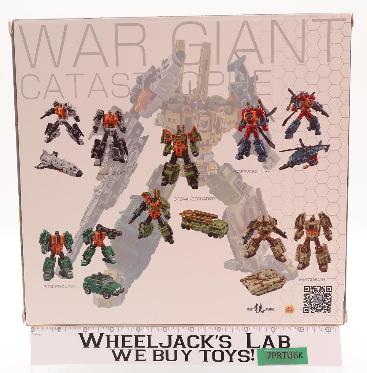 IF EX-24X War Giant Catastrophe Third Party Iron Factory Action Figure NEW MIB