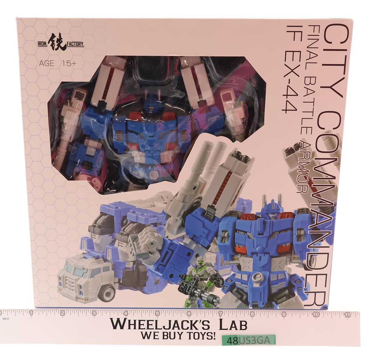 IF EX-44 City Commander Final Battle Armor Third Party Iron Factory NEW MIB