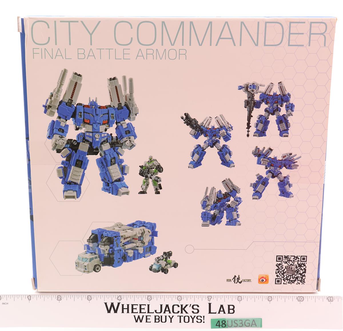 IF EX-44 City Commander Final Battle Armor Third Party Iron Factory NEW MIB