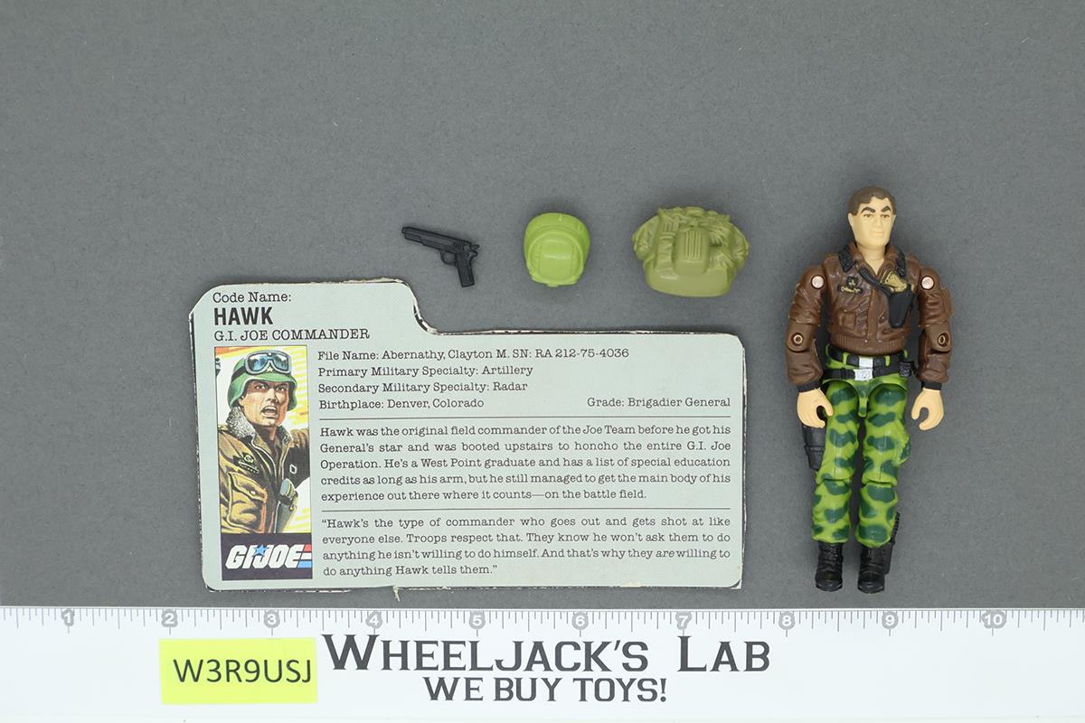 Hawk V2 100% Complete G.I. Joe 1986 Hasbro Vintage Action Figure
