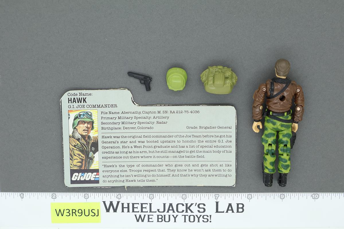 Hawk V2 100% Complete G.I. Joe 1986 Hasbro Vintage Action Figure
