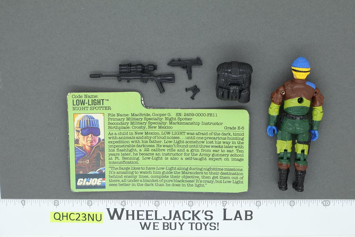 Low-Light V2 Slaughters Marauders Complete G.I. Joe 1989 Hasbro Vintage Figure