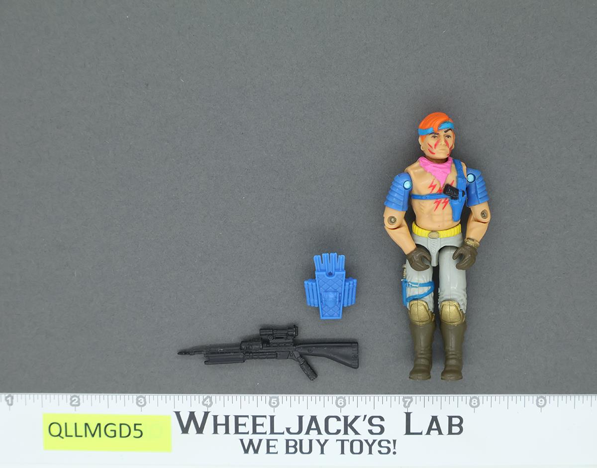 Zandar V1 100% Complete G.I. Joe 1986 Hasbro Vintage Action Figure
