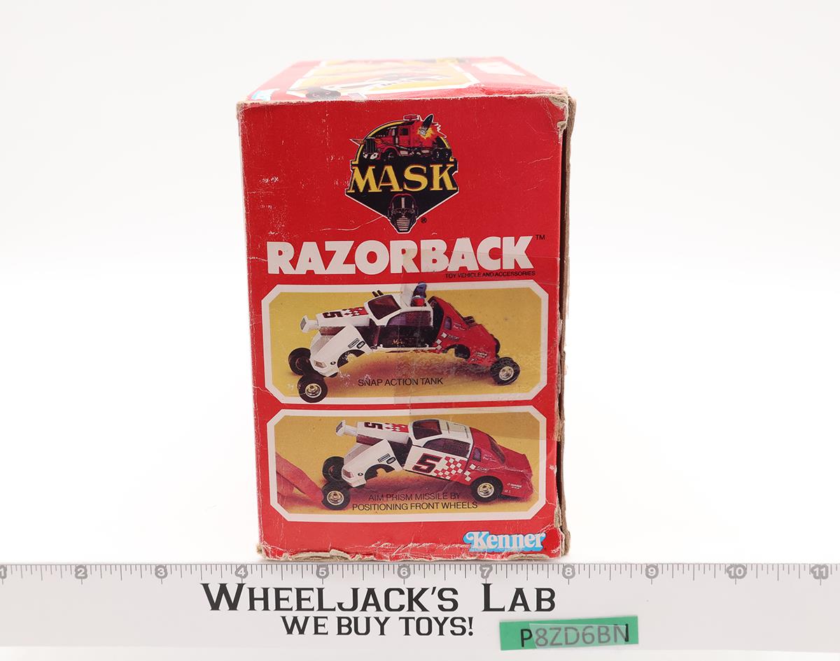Razorback W/Brad Turner 100% Complete W/Box MASK 1987 Kenner Vintage Vehicle