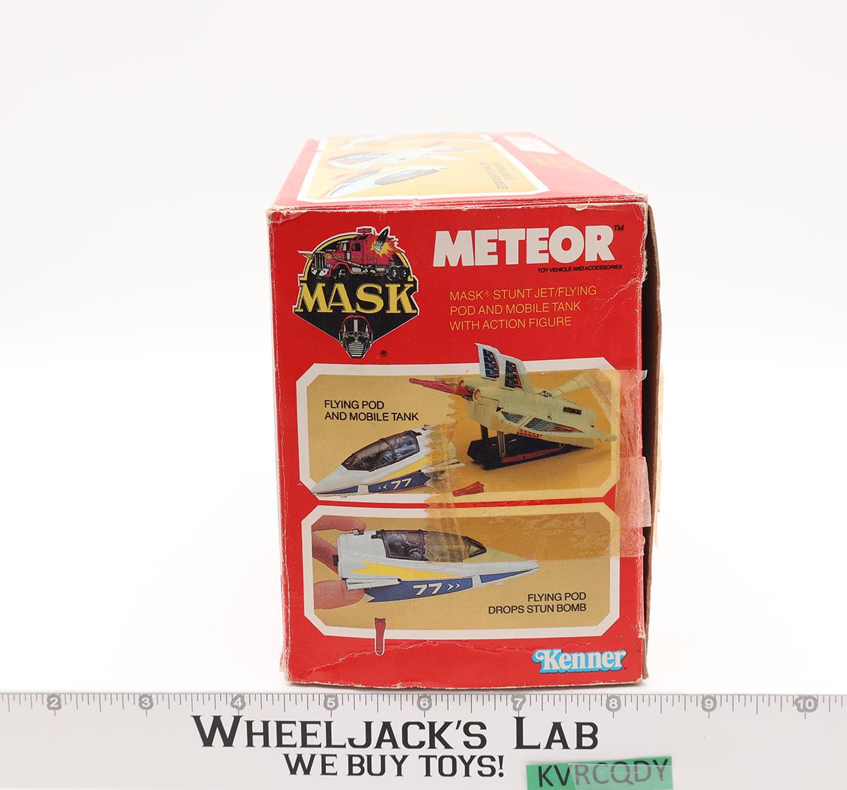 Meteor W/ Ace Riker 100% Complete W/Box & Insert MASK M.A.S.K. 1987 Kenner NM
