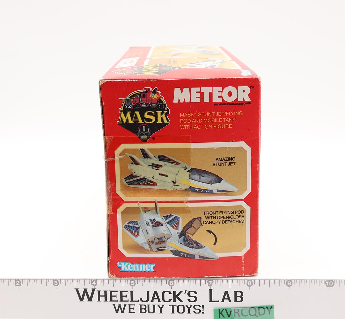 Meteor W/ Ace Riker 100% Complete W/Box & Insert MASK M.A.S.K. 1987 Kenner NM
