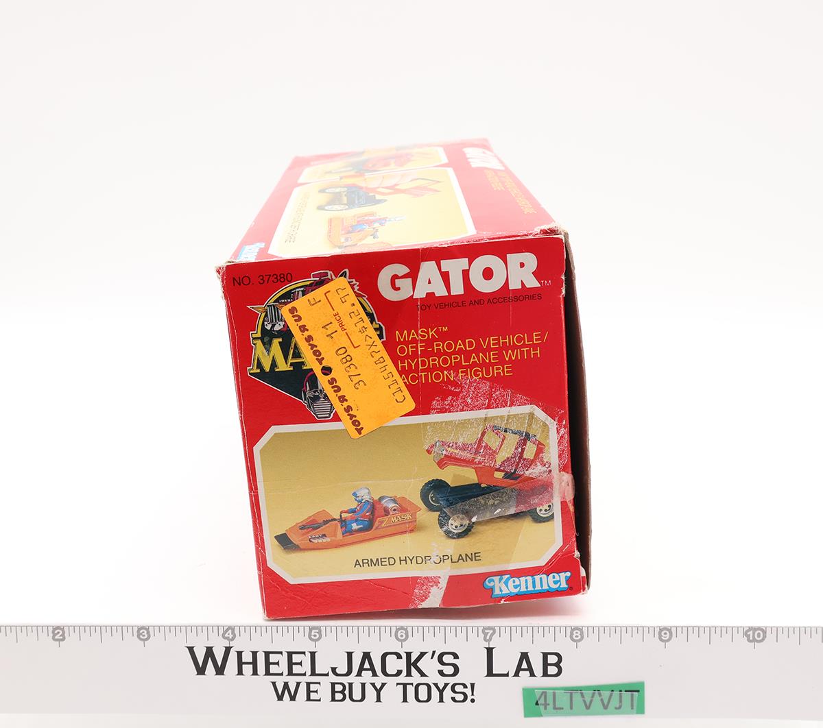 Gator Hayes 100% Complete W Box 1985 MASK Kenner Vintage Action Figure