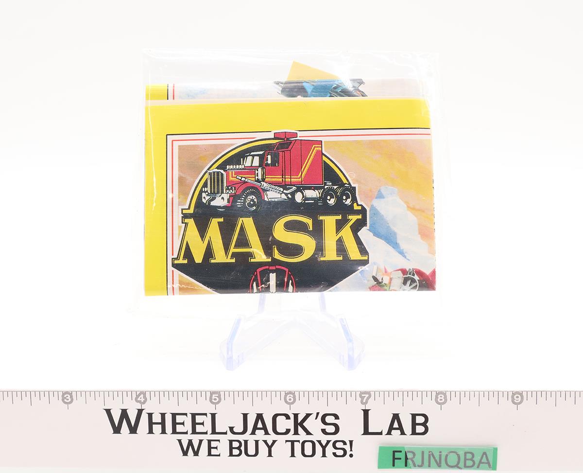 Dynamo Complete W/BOX & INSERT MASK M.A.S.K. 1987 Kenner UNUSED STICKERS NM