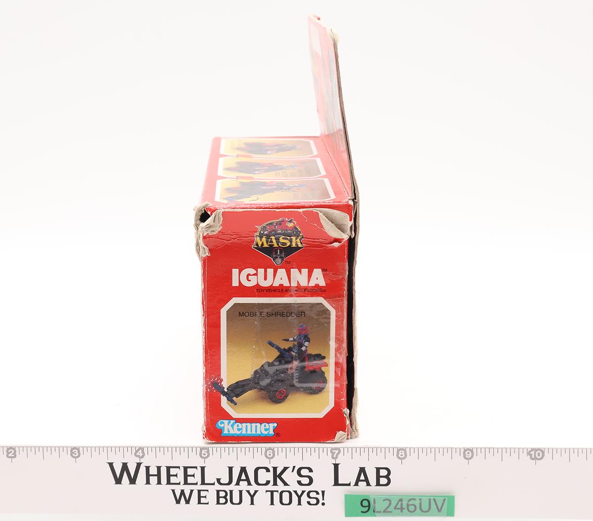 Iguana W/ Lester Sludge 100% Complete W/Box M.A.S.K. 1985 Kenner Figure Vehicle