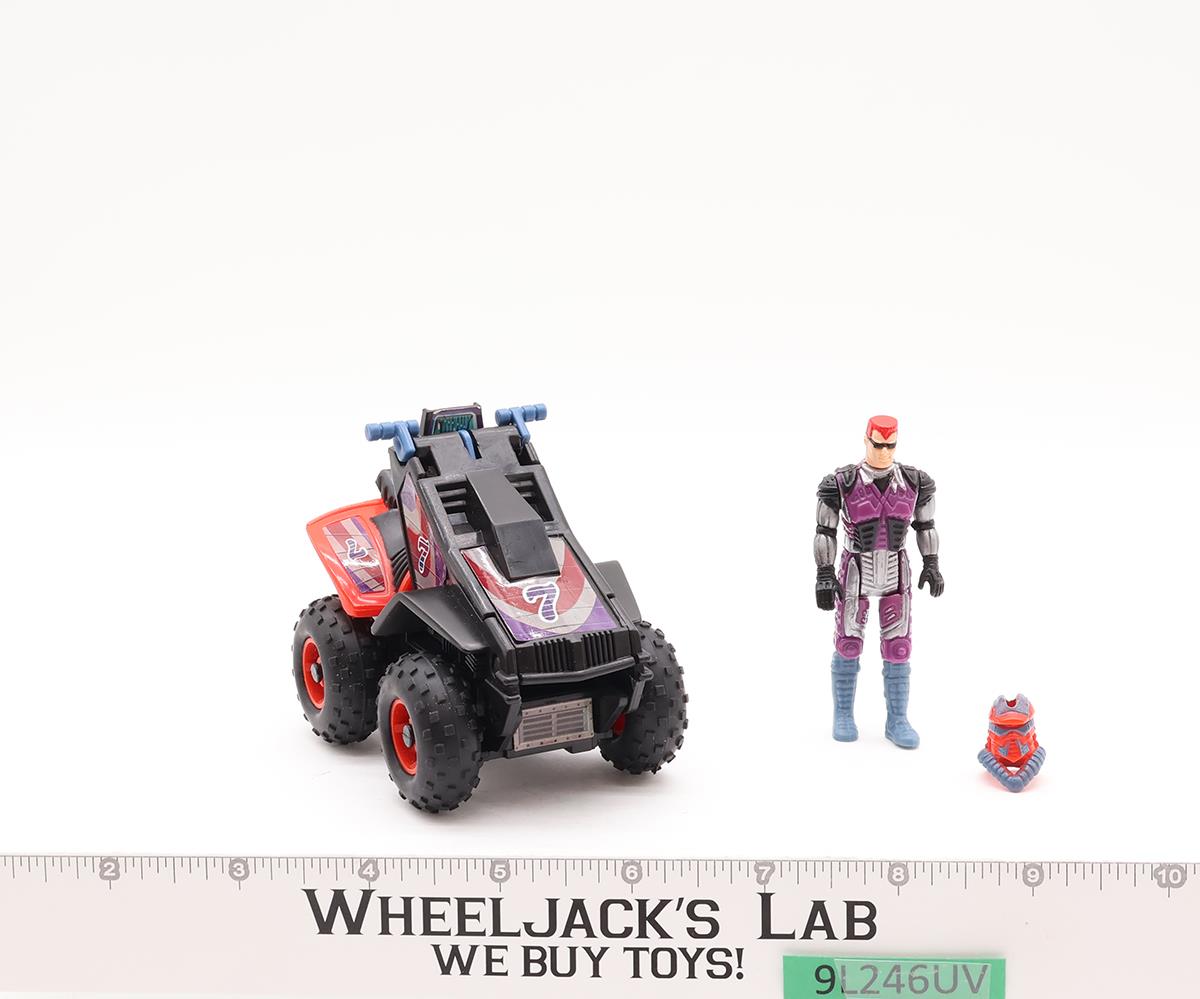 Iguana W/ Lester Sludge 100% Complete W/Box M.A.S.K. 1985 Kenner Figure Vehicle