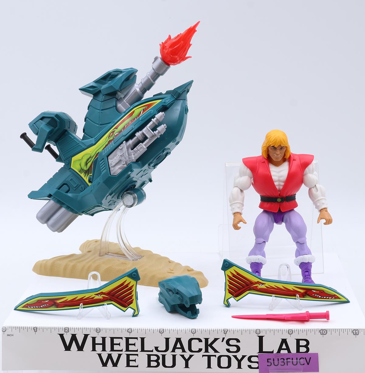 Prince Adam's Sky Sled Complete Masters of the Universe MOTU Origins 2020 Mattel