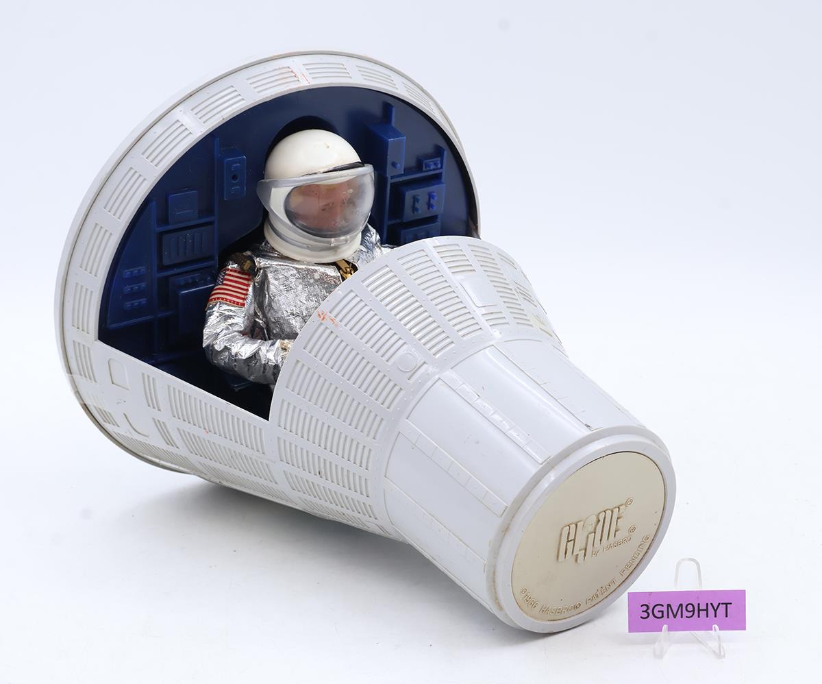 Space Capsule W/ Astronaut Suit & Helmet 12" G.I. Joe Vehicle Hasbro 1966