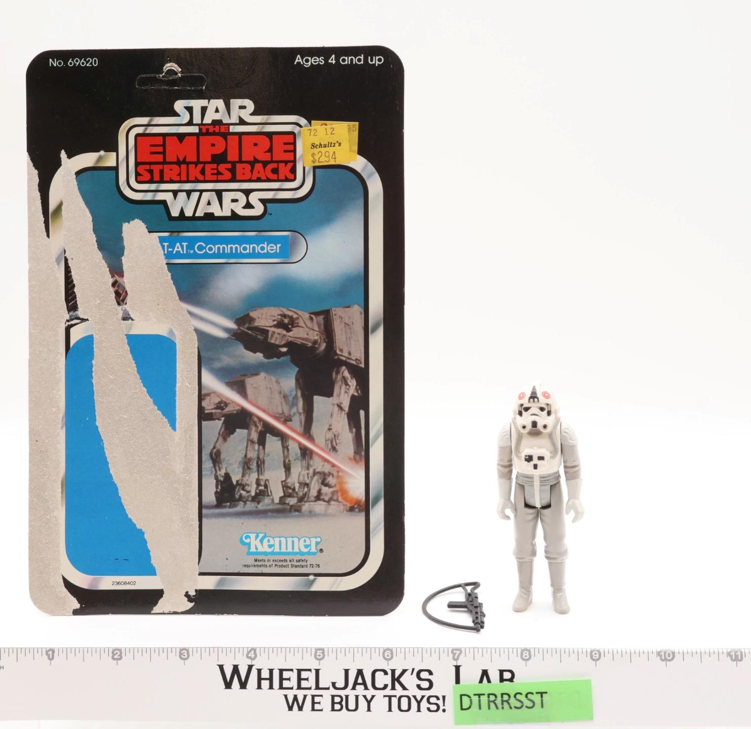 At-At Commander 100% Complete 48 Back-A Star Wars ESB 1981 Kenner NO REPRO